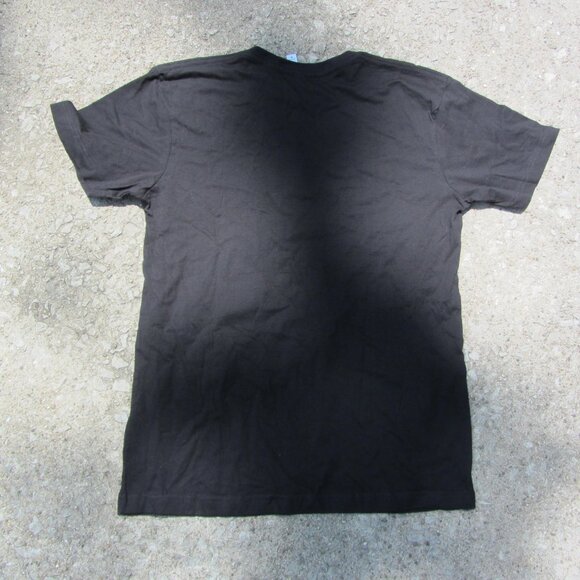 tee turtle t-shirt NWT 6182 mens black cat "I'm a f****ing delight" M (W3231) - Picture 5 of 6